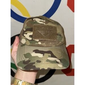 Condor Tactical Hat Cap Camo Mesh Back Patch One Size Adjustable Strap